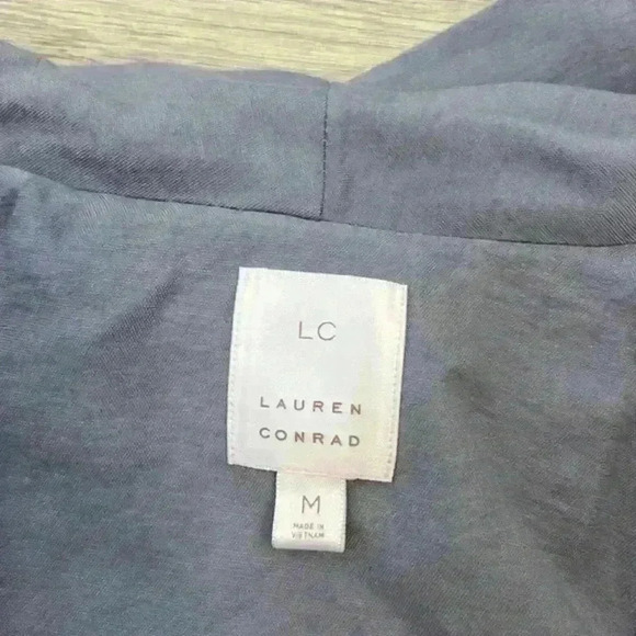LC Lauren Conrad Purple Jacket Size Medium - Picture 5 of 7